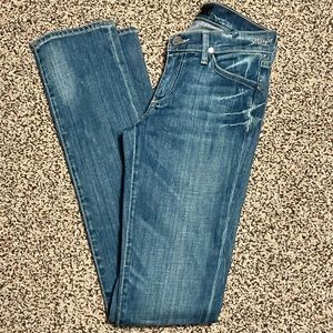 Goldsign Misfit Low Rise Skinny Jeans Size 24